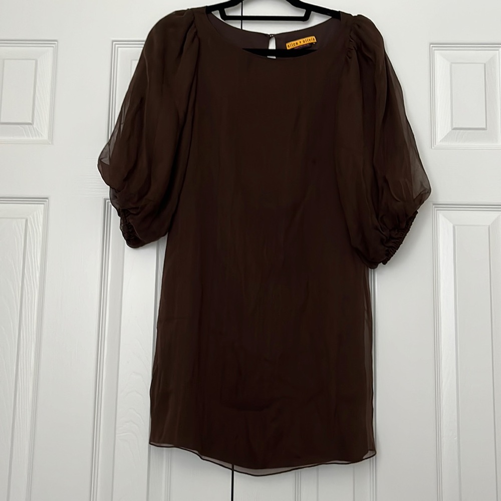 Alice+Olivia 100% Silk Dress